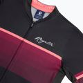 Koszulka rowerowa damska Rogelli Impress II W burgundy/coral/black 5