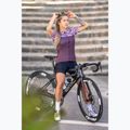 Koszulka rowerowa damska Rogelli Essential Graphic W burgundy/coral 10