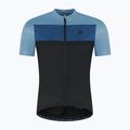 Koszulka rowerowa męska Rogelli Core Block black/blue/dark blue 6