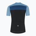 Koszulka rowerowa męska Rogelli Core Block black/blue/dark blue 7