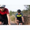 Koszulka rowerowa męska Rogelli Core Block black / turquoise / fluor yellow 11