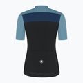 Koszulka rowerowa damska Rogelli Core Block W black/blue/dark blue 7