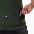 Koszulka rowerowa męska Rogelli Essential II army green 5