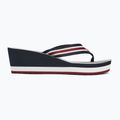 Japonki damskie Tommy Hilfiger Im Platform Beach Sandal rwb 2