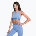 Biustonosz treningowy Tommy Hilfiger Essentials Mid Int Racer Back blue