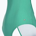 Strój kąpielowy jednoczęściowy damski Tommy Hilfiger Straight Neck Print ithaca olimpic green 3