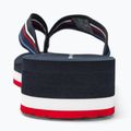 Japonki damskie Tommy Hilfiger Wedge Stripes Beach Sandal space blue 7