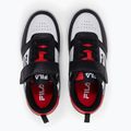 Buty dziecięce FILA Rega Nf Velcro white/black/fila red 10