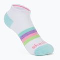Skarpety dziecięce SKECHERS Heel/Toe Terry Low Cut 6 par white/light pink 2
