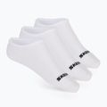 Skarpety dziecięce SKECHERS Non Terry No Show 3 pary  white traditional