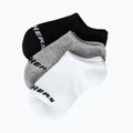 Skarpety dziecięce SKECHERS Non Terry No Show 3 pary white/grey 7