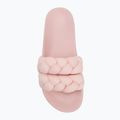 Klapki damskie Tommy Jeans Braided Slide delicate pink 5
