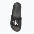 Klapki męskie Calvin Klein YM0YM01271 Slide Monogram Cv black/bright white 5