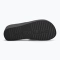 Klapki damskie Calvin Klein YW0YW01725 Beach Wedge Slide Canvas triple black 4