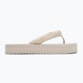 Japonki damskie Calvin Klein YW0YW01723 Beach Sandal Flatform Ttxr Satin triple eggshell 2