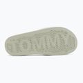 Klapki damskie Tommy Hilfiger Flag Pool Slide Patent misty sage 4