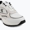 Buty damskie Calvin Klein YW0YW02009 Hike Runner Mesh Mix MET MG bright white/black 7