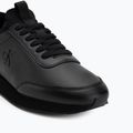 Buty męskie Calvin Klein YM0YM01362 Retro Runner Sock Laceup Leather triple black 7
