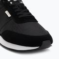 Buty męskie Calvin Klein HM0HM02140 Retro Runner Ripstop Aop black/bright white 7