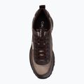 Buty damskie Calvin Klein HW0HW02999 Hike Runner Organza Met Leather bordeaux/rhubarb 5