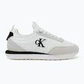 Buty damskie Calvin Klein YW0YW02060 Retro Runner Sock Laceup Mix Mat bright white/black/marshmallow 2