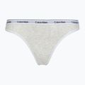 Stringi damskie Calvin Klein LV00QD5209 Thong 3 pary shoreline/snow heather/pear sorbe 3