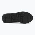 Buty męskie Calvin Klein HM0HM02212 Retro Runner Bans Leather Suede triple black/adrenaline rush 4