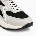 Buty męskie Calvin Klein HM0HM02341 Hike Runner Stripe Met Mix black/silver/light grey 7