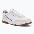 Buty męskie Tommy Hilfiger Basket Core Leather Suede Mix rwb