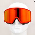 Gogle narciarskie Oakley Target Line L redline/fire iridium 10