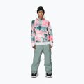 Bluza snowboardowa damska 686 Bonded Fleece Pullover Hoody geranium pink ink 2