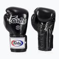 Rękawice bokserskie Fairtex Super Sparring - Locked Thumb black 7