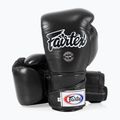 Rękawice bokserskie Fairtex Stylish Angular Sparring - Locked Thumb black 11