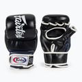 Rękawice grapplingowe Fairtex Super Sparring Grappling black/blue