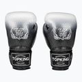 Rękawice bokserskie Top King Muay Thai Super Star Air silver