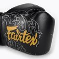 Rękawice bokserskie Fairtex Glory Kickboxing Competition Training Boxing black/silver 5