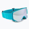 Gogle narciarskie Atomic Savor M Stereo teal blue/silver stereo