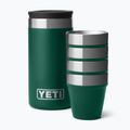 Kieliszki turystyczne YETI Shot 48 ml 4 szt. black forest green