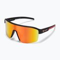 Okulary przeciwsłoneczne Red Bull SPECT Dundee black/brown with red mirror 5
