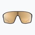 Okulary przeciwsłoneczne Red Bull SPECT Daft shiny black/smoke with gold mirror 6