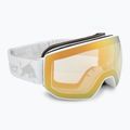 Gogle narciarskie Red Bull Spect Fink Photo matt white/brown with gold chrom x