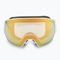 Gogle narciarskie Red Bull Spect Fink Photo matt white/brown with gold chrom x 2