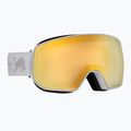 Gogle narciarskie Red Bull Spect Fink Photo matt white/brown with gold chrom x 5
