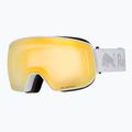 Gogle narciarskie Red Bull Spect Fink Photo matt white/brown with gold chrom x 6