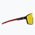 Okulary przeciwsłoneczne Red Bull SPECT Daft black/brown with red mirror 4