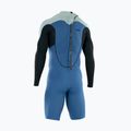 Pianka do pływania męska ION Element 2/2 mm Shorty Back Zip cascade blue 3