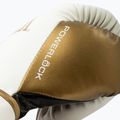 Rękawice bokserskie Everlast Powerlock 2 white/gold 6