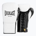 Rękawice bokserskie Everlast Powerlock Pro OG Laced white/black 8