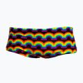 Bokserki pływackie męskie Funky Trunks Sidewinder Trunks rainbowie