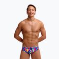Slipy pływackie męskie Funky Trunks Classic Brief fault lines 3